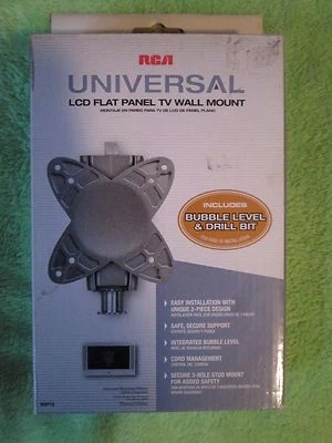 RCA Universal LCD Flat Panel TV Wall Mount 13" - 27" Up to 40 Lbs. NIP - Image 1 of 4