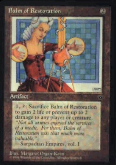 Balm of Restoration - Fallen Empires: #82, Magic: The Gathering Lp R112 - Image 1 of 1