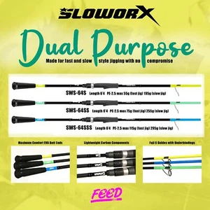 Feed Rod Spinning Slow Worx SWS-64SSS (3824) - Picture 1 of 5