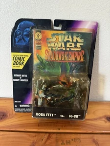 Star Wars Sombras del Imperio Boba Fett vs IG-88 con cómic, nuevo en paquete - Imagen 1 de 16