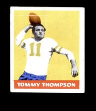 1948 Leaf Football #9 TOMMY THOMPSON - PHILADELPHIA EAGLES