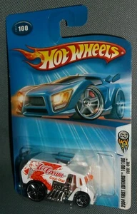 Hot Wheels 2004 #100 First Editions Cool One Ice Cream Truck White Chrome C2761 - Picture 1 of 2
