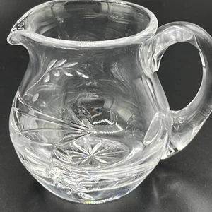 Royal Doulton Crystal Creamer Poland 3”X 3 1/2” - Picture 1 of 8