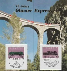Spoorwegen folder 2005: Zwitserland Glacier Express (002) - Bild 1 von 1