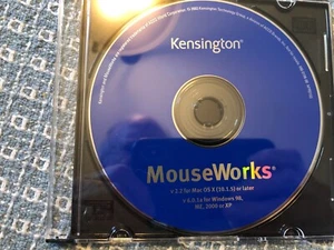 CD Macintosh: CD de instalación de Kensington MouseWorks... 4 CD - ver fotos - Imagen 1 de 4