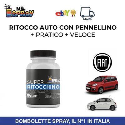 MRSPRAY Ritocco Auto Fiat Alfa Lancia Jeep 296/A Bianco Lucido