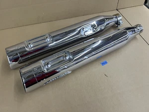 2017-2024 OEM Harley-Davidson Screamin Eagle Street Cannon Touring Mufflers - Picture 1 of 16