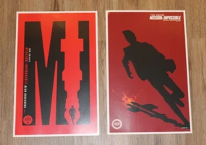 Mission Impossible: Dead Reckoning Film Poster Ltd Hrsg. NEU 17x11 2023 2er Set - Bild 1 von 1