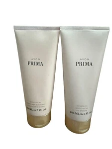 AVON PRIMA BODY LOTION & SHOWER GEL Set 6.7 FL OZ Each NEW SEALED DISCONTINUED - Picture 1 of 4
