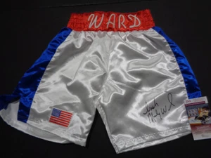 "Irish" Micky Ward Autographed Signed  Boxing Trunks Shorts JSA COA - Picture 1 of 2