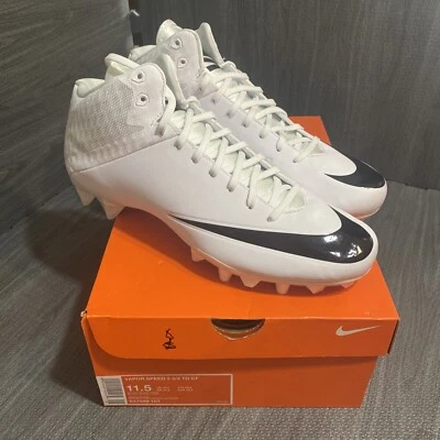 NIKE Vapor Speed 2 3/4 TD CF Football Cleats Orange & White Size 11.5 With Box - Image 1 of 4