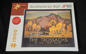 Pomegranate ArtPiece Puzzle Scotland By Rail The Trossachs 1000pcs New - Picture 1 of 2