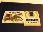 2 Rhum Vieux Labels Paris