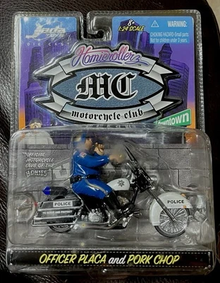 🏁 Jada Toys Homie Rollerz Oficial Placa & Pork Chop MC Motorcycle Club 1:24 🏁 Foto 1 de 2
