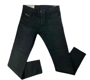 Diesel D-Strukt Jeans W33 L32 Slim Stretch Herren Denim Wash 0688H schwarz - Bild 1 von 12