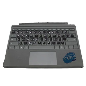 Microsoft Keyboard Surface Pro 3 4 5 6 7 Qwerty Layout With Adhesives Greek Gr - Picture 1 of 6