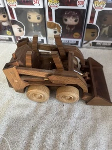 Wooden Bobcat (Skidster) handcrafted With No Top On It - Picture 1 of 7