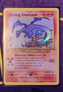 Pokemon Neo Destiny Schimmerndes Glurak 107/105 FANART Custom Card - Bild 1 von 1