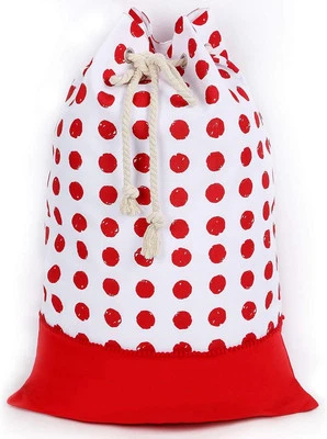 Kraftychix Santa Sack 27x19 Dot - Image 1 of 2