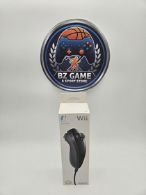 Nintendo Wii Nunchuk Controller Black OEM New Factory Sealed NunChuck