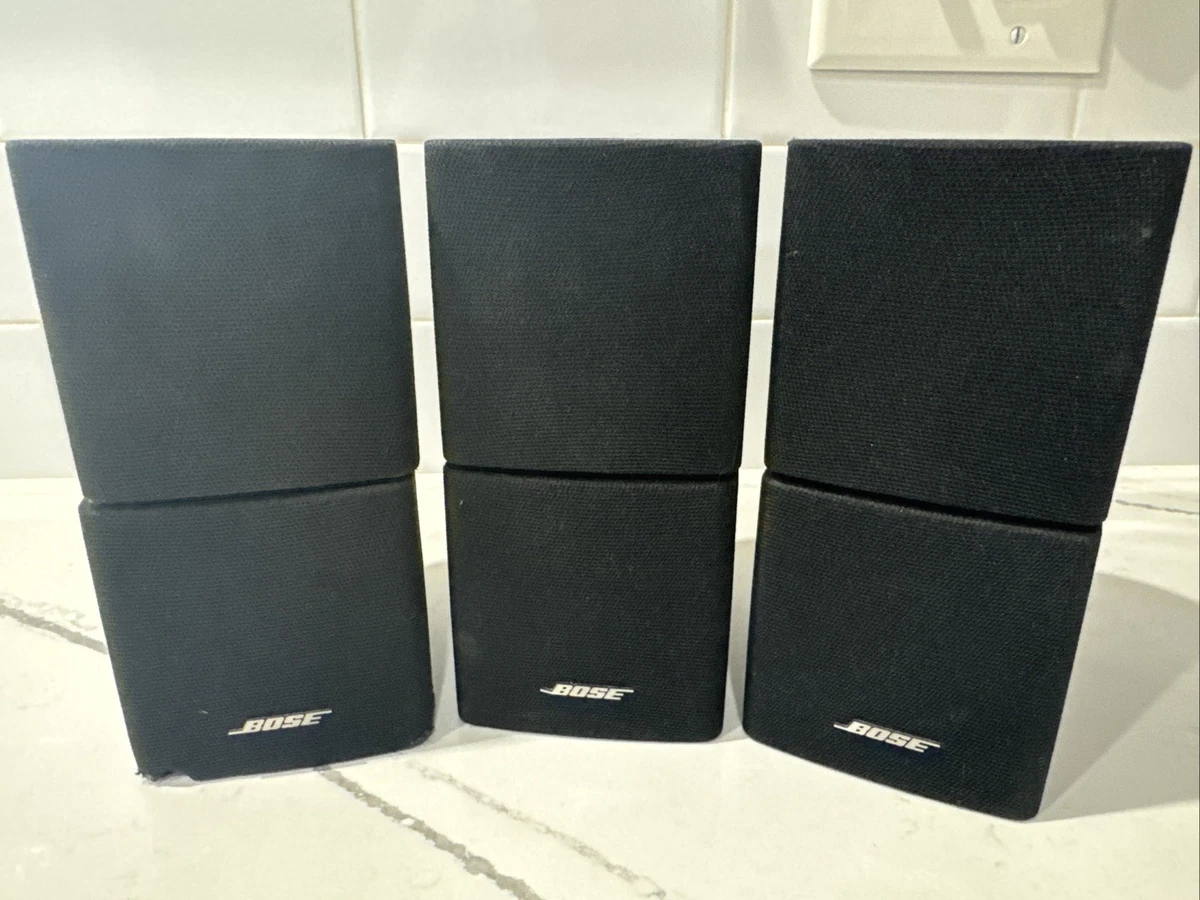 BOSE サテライト キューブ スピーカー ペア 動作確認済み 美品 BOSEサテライトキューブスピーカー(取付ねじあり)