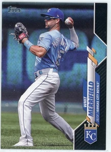 Topps Black #296 Whit Merrifield Kansas City Royals 2020 41/69 - Imagen 1 de 2