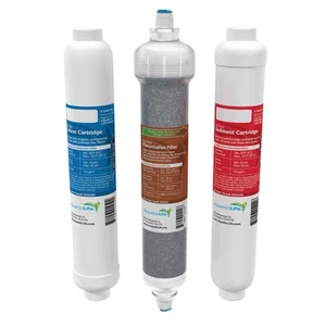 RO Buddie Cartridge 3-pce Bundle, 1-Color Changing Mixed Bed DI Resin Cartrid... - Picture 1 of 4