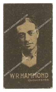 Hoadley Chocolates - 'Cricketers (Brown)' - W.R. Hammond (Gloucs) (1933) - Picture 1 of 2