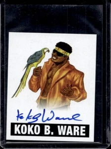Koko B Ware On Card Auto 2014 Leaf Originals Wrestling WWE WWF Autograph - Bild 1 von 2