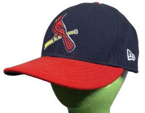 St. Louis Cardinals Hat Cap New Era 59Fifty Fitted Sz 7 3/8 Blue Red MLB Classic - Picture 1 of 6
