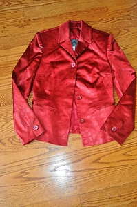 Rote Damenjacke/Blazer von VOTRE NOM Größe 1 KOMPLETT GEFÜTTERT!!! - Bild 1 von 5