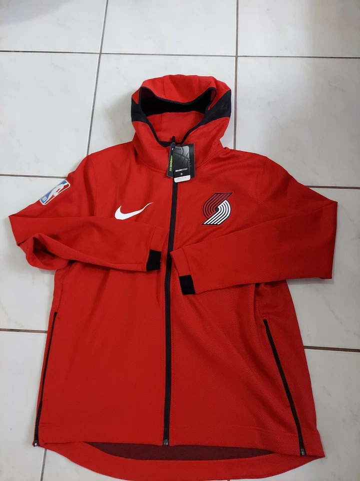 Nike NBA Portland Trail Blazers Showtime Therma Flex Hoodie 940158-657 XXL 2xl