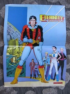 1986 ETERNITY SMITH Epic Comics Poster NICE Dennis Mallonee Rick Hoberg - Picture 1 of 2