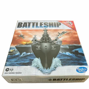 BattleShip Board Game Hasbro 2 Players Age 7+ 2018 Made in USA New Factory Seal - Picture 1 of 7