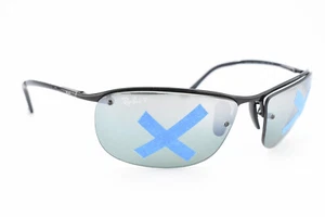 Marco de gafas Ray-Ban RB 3542 002/5L negro cromado unisex 63-15 125 #5068 - Imagen 1 de 10