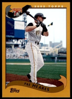 2002 TOPPS #366 PAT MEARES PITTSBURGH PIRATES - Image 1 of 2