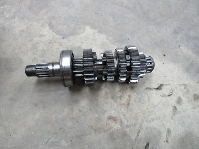 88-89 KAWASAKI NINJA ZX7 ZX750 750R MOTOR TRANSMISIÓN TRANNY ENGRANAJES EJE Foto 1 de 4