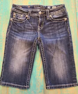 Miss Me Girls Jean Shorts Bermuda Size 14 JK8161M3 - Picture 1 of 11