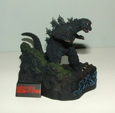 BANDAI Complete Works 1966 GODZILLA Diorama Mini Figure HG Sakai Gashapon