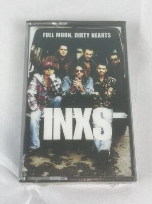 INXS Cassette Tape Full Moon, Dirty Hearts (1993) Re-Sealed The Gift Please Time - Image 1 of 3