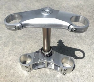Juego completo de horquillas triple árbol Ducati 58/53 mm 999 999S 1098 1198 1198S S SP - Imagen 1 de 7