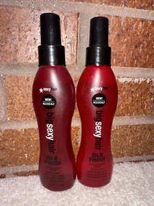 2PK-SexyHair Silk finish FeatherWeight Serum5.1oz Each Big Sexy Hair - Picture 1 of 1