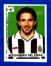  PANINI 2000/01 FOOTBALLER FIGURE N.164 DEL PIERO REC/RECOVERED SELF ADHESIVE