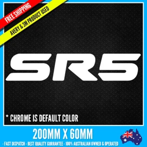 Chrome SR5 HILUX  4x4 Toyota Tailgate Decal Sticker  - Foto 1 di 3