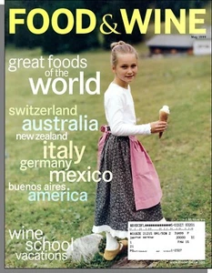 Food & Wine - 1999, May - Great Foods of the World! Absolut Tchotchke Ad, too! - Picture 1 of 2