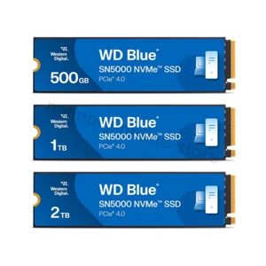 WD Blue SN5000 500GB 1TB 2TB SSD M.2 2280 PCIe 4.0x4 Internal Solid State Drive - Picture 1 of 7