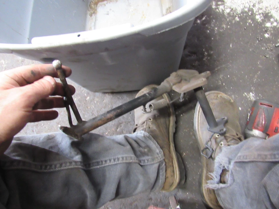 Honda CB250 2002 Nighthawk soporte lateral Foto 1 de 1