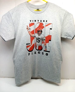 Joe Flacco Cleveland Browns Gildan meliert grau Fußball T-Shirt Größe LG EUC - Bild 1 von 2