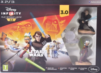 PS3 Spiel Disney Infinity 3.0 Star Wars Starter-Set Spiel Base Figuren - Bild 1 von 4
