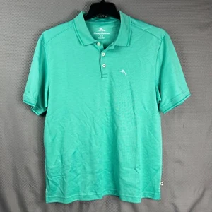 Tommy Bahama Aqua Aloha Polo Shirt Men's Large Golf Short Sleeve NWT New - Picture 1 of 6